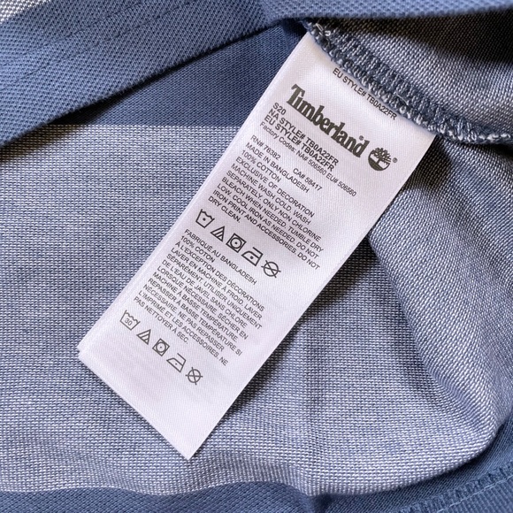 Timberland Men’s Striped Polo Shirt - Picture 3 of 4